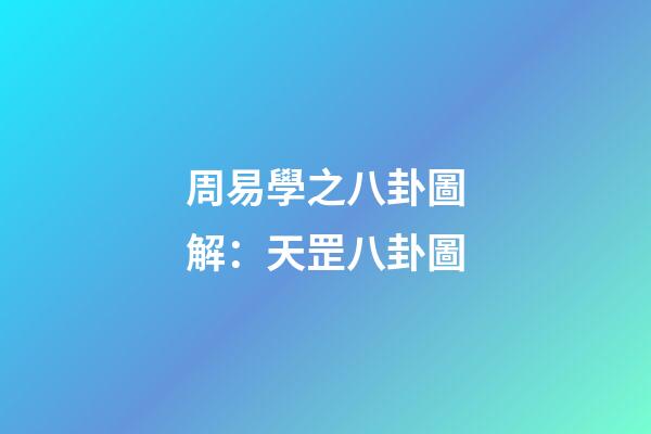 周易學之八卦圖解：天罡八卦圖