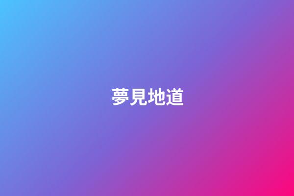 夢見地道