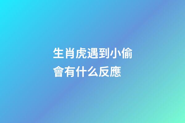 生肖虎遇到小偷會有什么反應