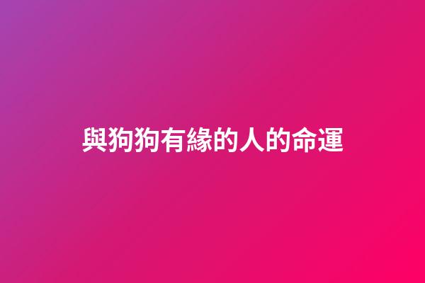 與狗狗有緣的人的命運(河北一女子帶孩子走親戚，遭遇熱情好客的狗狗)-第1張-觀點-玄機派